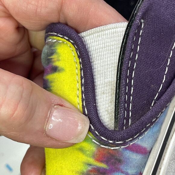 Van's Off the Wall Mysterioso Tie-Dye Slip On Shoes, Women's Size 8.5‎ - Picture 7 of 7